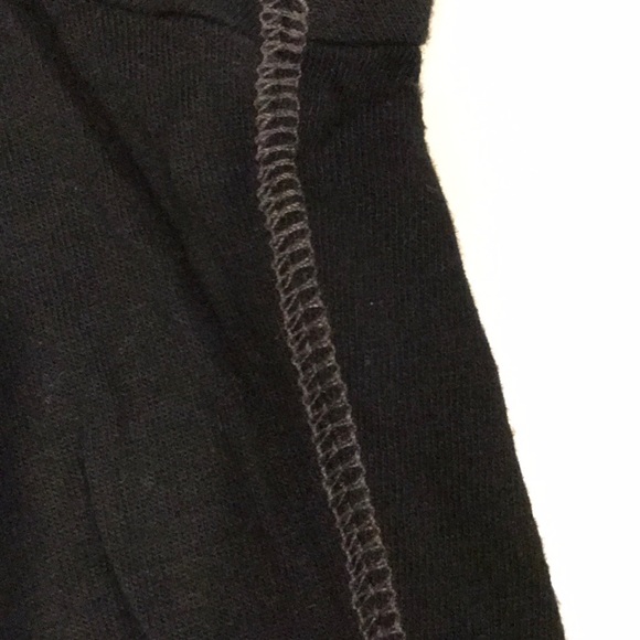 👚CONVERSE black “I Rock Converse” painted tee NWT - Picture 7 of 7